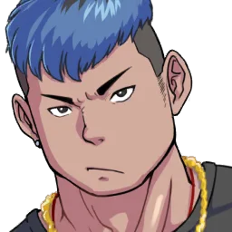 Blue-Haired Thug