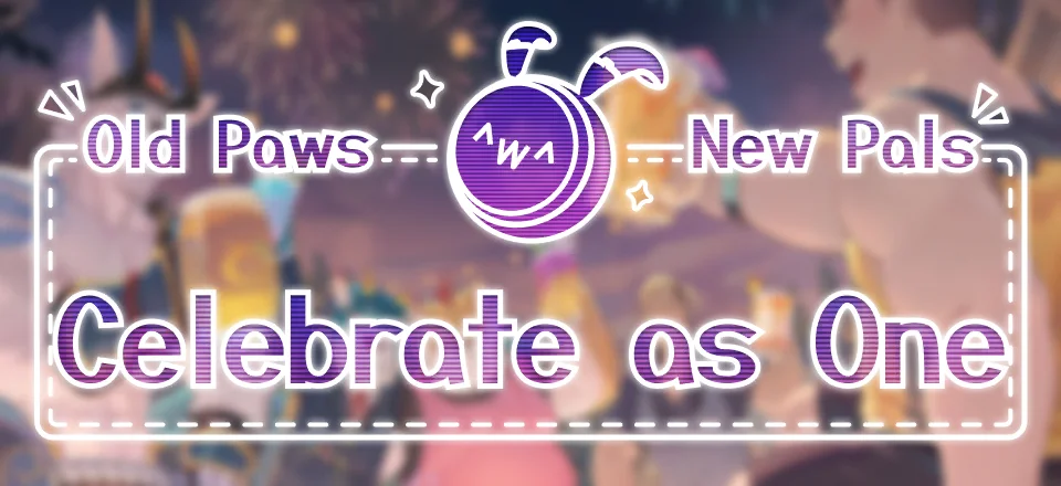 Old Paws, New Pals: Celebrate as One